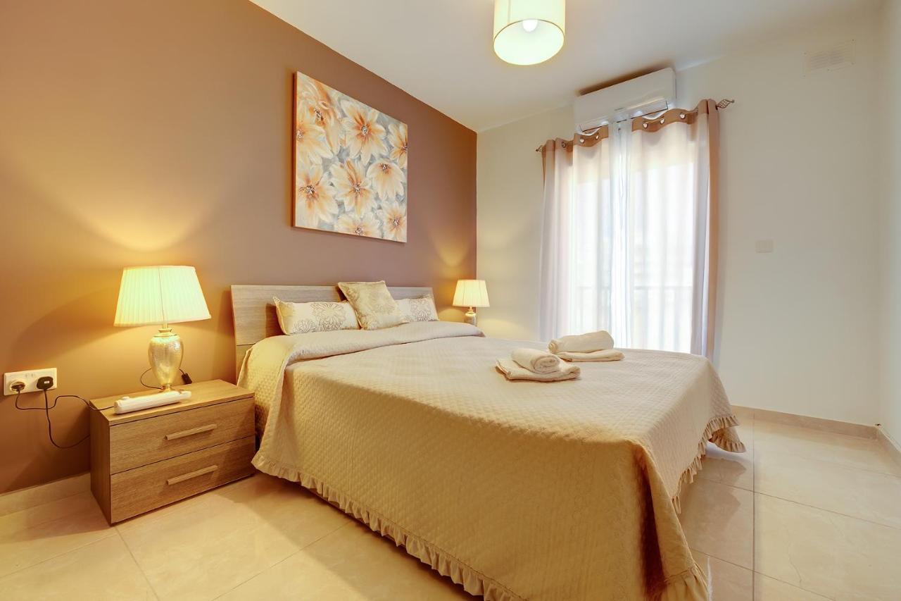 Stylish Bright And Airy Apart In Central Bugibba San Pawl il-Baħar Eksteriør bilde
